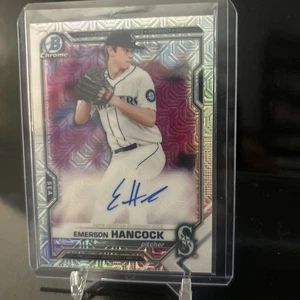 Bowman 2021 - Mega caja cromo Mojo autógrafos Emerson Hancock #BMA-EH (AU, RC) - Imagen 1 de 2