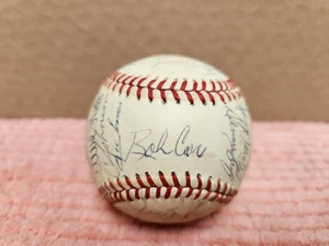 VTG 1983 Blue Jays TEAM AUTOGRAPHED BALL ROALB w/ 29 Signatures "DiMag" ESTATE - Picture 1 of 10