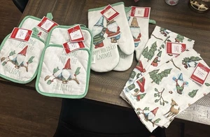 9 Stk.  UNBENUTZT Urlaub Weihnachten Geschirrtuch Topflappen, Fäustlinge, Handtücher - Bild 1 von 4