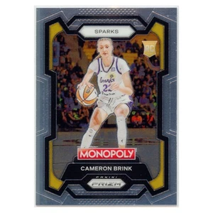 2022 Panini Monopoly Prizm Cameron Brink Silver Prizm RC #39 Near Mint - Bild 1 von 3