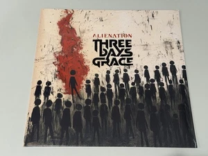 THREE DAYS GRACE ALIENATION SIGNED AUTOGRAPHED SEALED LP Vinyl - Red Splatter - Picture 1 of 4
