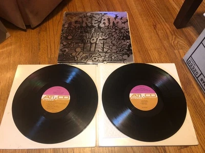CREAM "Wheels Of Five Live At The Fillmore" 1968 ATCO Stereo LP SD2-700 EX/VG+ Foto 1 de 4