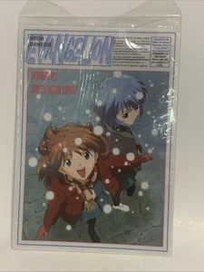 Vintage Neon Genesis Evangelion Shitajiki Anime 10” x 7” Pencil Board Neu aus altem Lagerbestand Japan - Bild 1 von 2