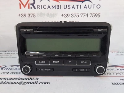 AUTORADIO PER VOLKSWAGEN Golf 6 Berlina 1K0035186AA (08>12) - Immagine 1 di 4