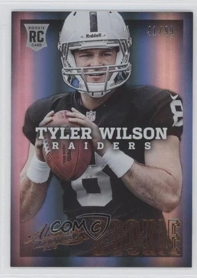 2013 Absolute /99 Tyler Wilson (Ball in Both Hands Raised to Chest) Rookie RC - Image 1 of 2