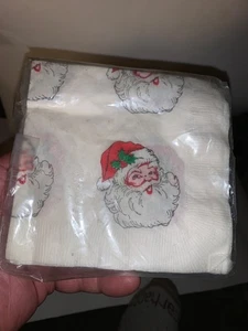 20 servilletas de papel navideño Walco (Santa) de colección años 60? Envío gratis - Imagen 1 de 3