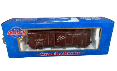 Atlas O Minneapolis & St. Louis USRA Double-Sheathed Wood Box Car 8309-4, EXE - Image 1 of 4