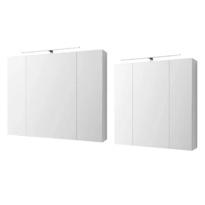 Spiegelschrank Badezimmerschrank Badspiegel Badschrank 3 türig LED ML-Design® - Bild 1 von 13