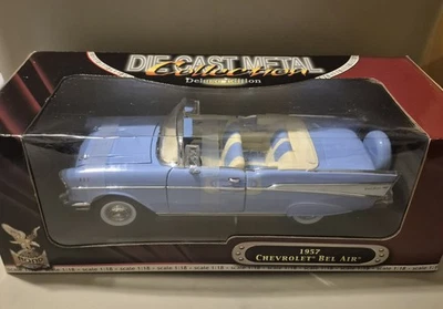 Die Cast Metal 1957 Chevrolet Bel Air Deluxe Edition Scale 1:18 - Image 1 of 2