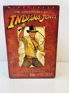 The Adventures of Indiana Jones Trilogy DVD Collection Box Set w/ Bonus - Foto 1 di 9