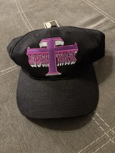 Vintage WWF WWE 1998 Undertaker Titan Sports Inc. Snapback Hat Cap RARE - Picture 1 of 5