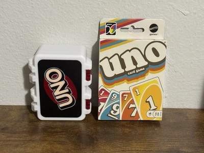 Mattel UNO 1970s Retro 70s Family Card Game - #1 of 5 in Series W/ Case - Image 1 of 4