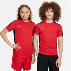 Nike junior T-shirts academy DRI-Fit Football t shirts Red - Picture 1 of 4