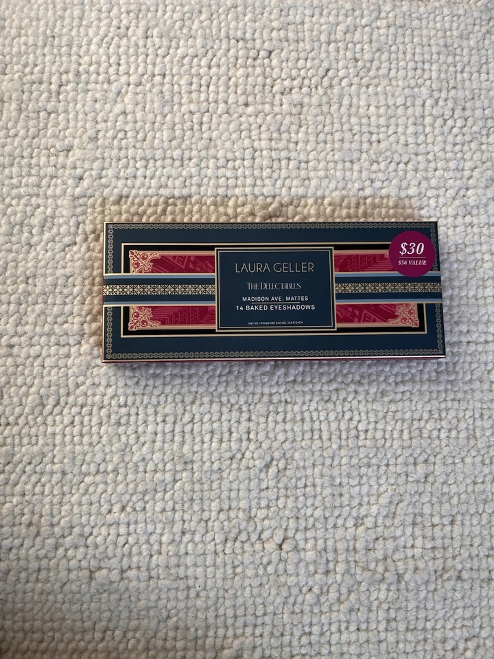LAURA GELLER The Delectables 14-Shade Baked Eyeshadow Palette Madison Ave. Matte - Image 1 of 1