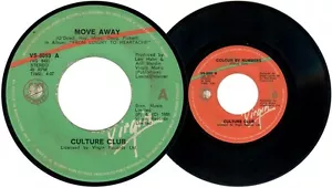 Philippines CULTURE CLUB Move Away / Colour By Numbers 45 rpm Vinyl Record - Picture 1 of 1