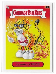 2021 Garbage Pail Kids Food Fight Charred Chuck 90b GPK - Foto 1 di 2