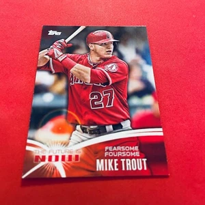 Mike Trout .. FUTURE IS NOW .. Los Angeles Angels .. 2014 Topps EINLAGE Karte - Bild 1 von 2