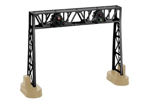 LIONEL 6-83174 DOUBLE SIGNAL BRIDGE O GAUGE train accessory plug n play NEW - Picture 1 of 3