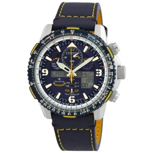 NEW CITIZEN ECO DRIVE MAN'S PROMASTER BLUE ANGELS SKYHAWK A-T WATCH JY8078-01L - Picture 1 of 6