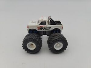 Micro Machines Ford F-150 Jersey Outlaw Monster Truck White On Tires