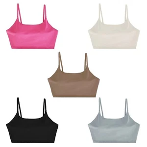 Women Strap Bras Sexy Padded Bra Fitness Tank Tops for Gym Yoga Sports Running - Picture 1 of 8
