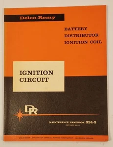 1967 Delco Remy GMC Ignition Circuit Maintenance Manual Battery Ignition   E1L - Picture 1 of 12