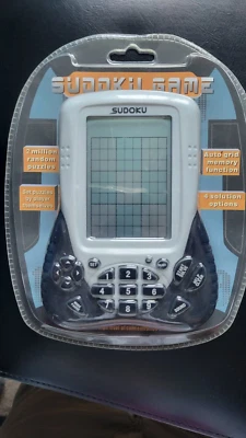 NUEVO Juego electrónico portátil Sudoku sin abrir función de redacción de tarjetas de cuadrícula automática Foto 1 de 2