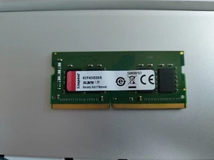 8GB Kingston DDR4 Ram KCP424SS8/8 DDR4 2400 MHz SO-DIMM - Afbeelding 1 van 3