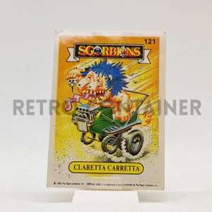 Vintage Garbage Pail Kids - SGORBIONS 1 1a Serie - 121 Claretta Carretta - Imagen 1 de 1