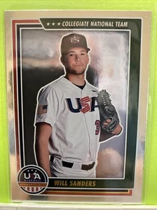 2022 Panini USA Stars & Stripes Will Sanders Retail Base Foil #26 - Picture 1 of 3