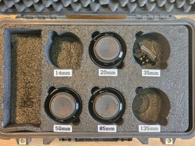 Sigma Cine Primes Lens SET EF Mount - Image 1 of 4