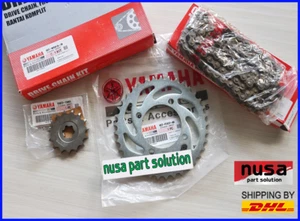 Yamaha RX115 RXS RX135 RXKING YT115 Chain & Sprocket Kit 4ST-WE01A-B0 Genuine - Picture 1 of 3