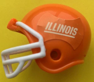 1990 IIIinois Illini Mini NCAA Vintage Gumball Pocket Pro Football Helm 1 - Bild 1 von 3