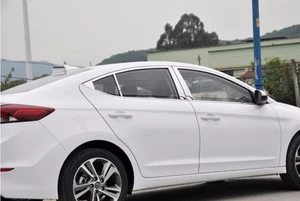 Cubierta de postes de pilar de ventana central cromados 6 piezas para Hyundai Elantra 2017 - Imagen 1 de 1