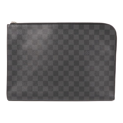 LOUIS VUITTON（LV） Borsa pochette Louis Vuitton LV SHW Jour GM N64437 Damier grafite nera