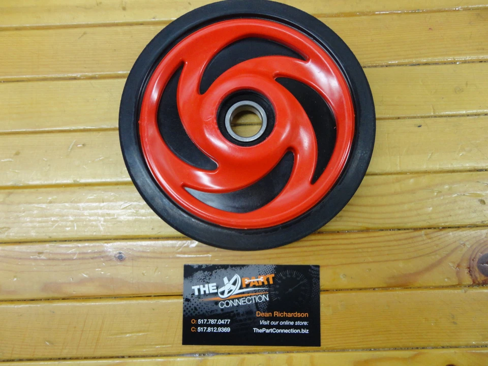 PPD POLARIS INDY RED IDLER BOGIE WHEEL 6.38" X 20mm OEM #1544083-293 PRO X INDY EDGE