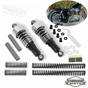 10.5" Shock Absorbers Lowering Suspension Drop Kit For Harley Sportster 2004-17 - Picture 1 of 8