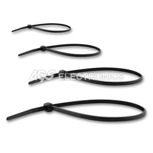 PK413 FASCETTE SERRACAVO NERE 150x3.6mm CONFEZIONE DA 100 PEZZI - Picture 1 of 1