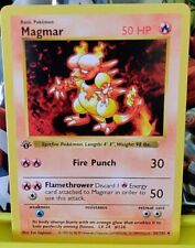 Magmar 36/102 Shadowless Base Set 1st Edition First Edition Beautiful Condition.
