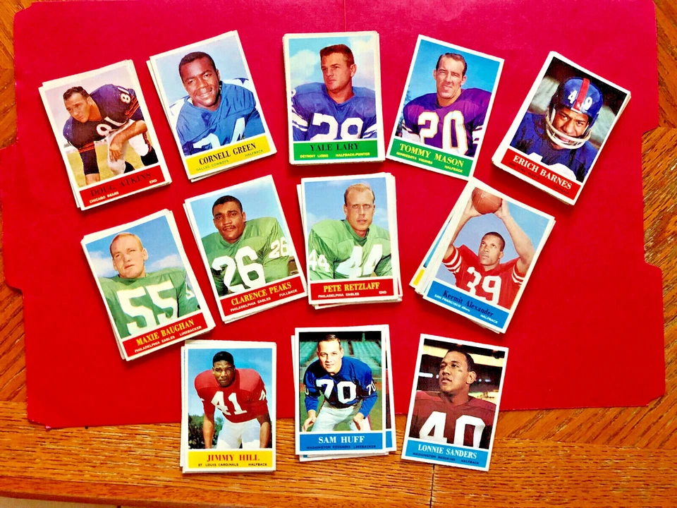 1964 Philadelphia Football Cards, Most Ex/Mt,Buy 2-10% off, 3-15% off, 4-20% Off - Image 1 of 1