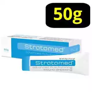 Stratamed Wound Dressing Gel 50g Tube Film-forming Flexible Transparent Scars - Bild 1 von 1