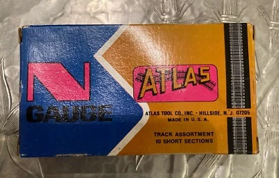 ATLAS Short Track Assortment N Gauge 2509-129 Original Box - Image 1 of 4