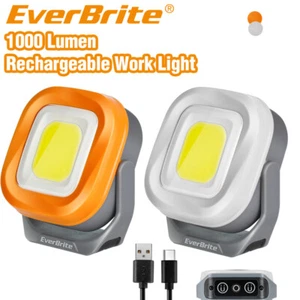 EverBrite Rechargeable Cordless Work Lights Magnetic LED 1000 Lumen Super Bright - Picture 1 of 14