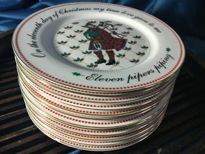 1 AUSWAHL Domestications ZWÖLF TAGE WEIHNACHTEN Salatteller 8" TAGE 2,7,11 - Bild 1 von 9
