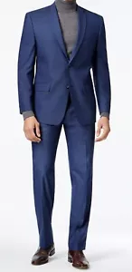 Marc New York Men's Blue Nest Modern-Fit Jacket Pants 2-Piece Suit Size 40R - Picture 1 of 6