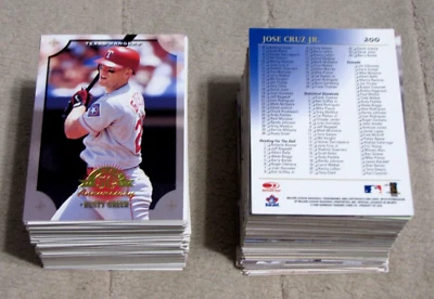 1998 Leaf Baseball (Pick Choose Complete) - Image 1 of 2