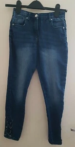 MATALAN Girls Denim Stretchy Jeans 10 years - Picture 1 of 2