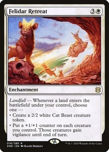 Magic The Gathering MTG FELIDAR RETREAT Zendikar Rising NM Near Mint - Picture 1 of 1