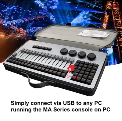 MA Mini Puls Lighting Console Portable DMX512 Stage Dimming Console Controller - Image 1 of 4