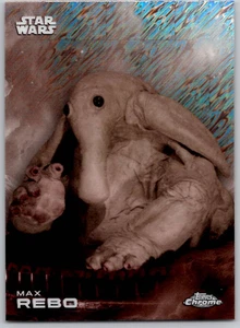 2025 Topps Chrome Star Wars Max Rebo Black and White Shimmer #89 - Bild 1 von 2